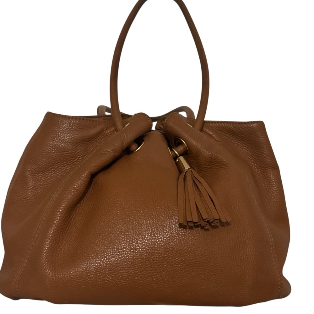 Michael Kors Brown Astor Leather Tote